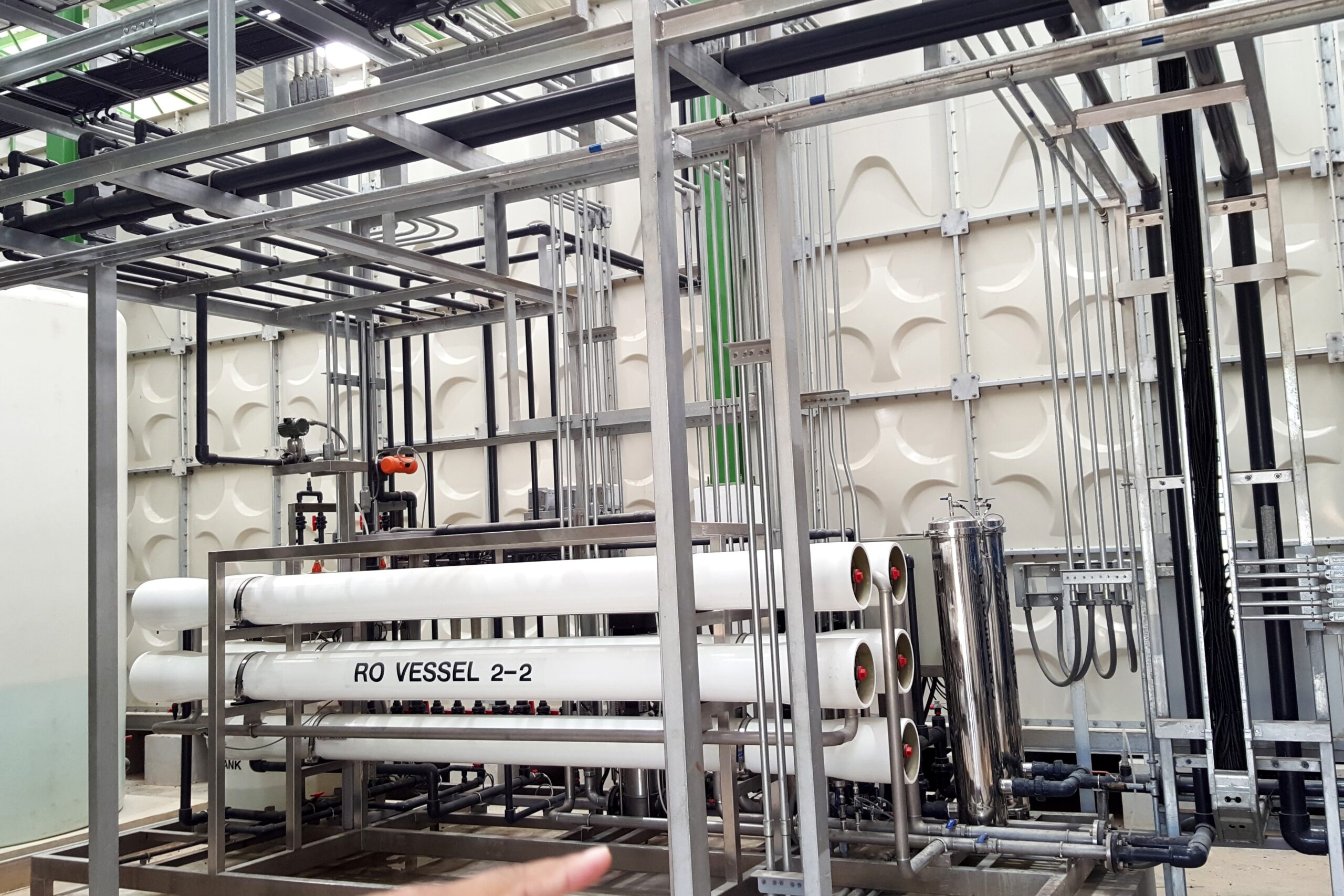 Endüstriyel Ters ozmoz su arıtma cihazı fotoğrafı