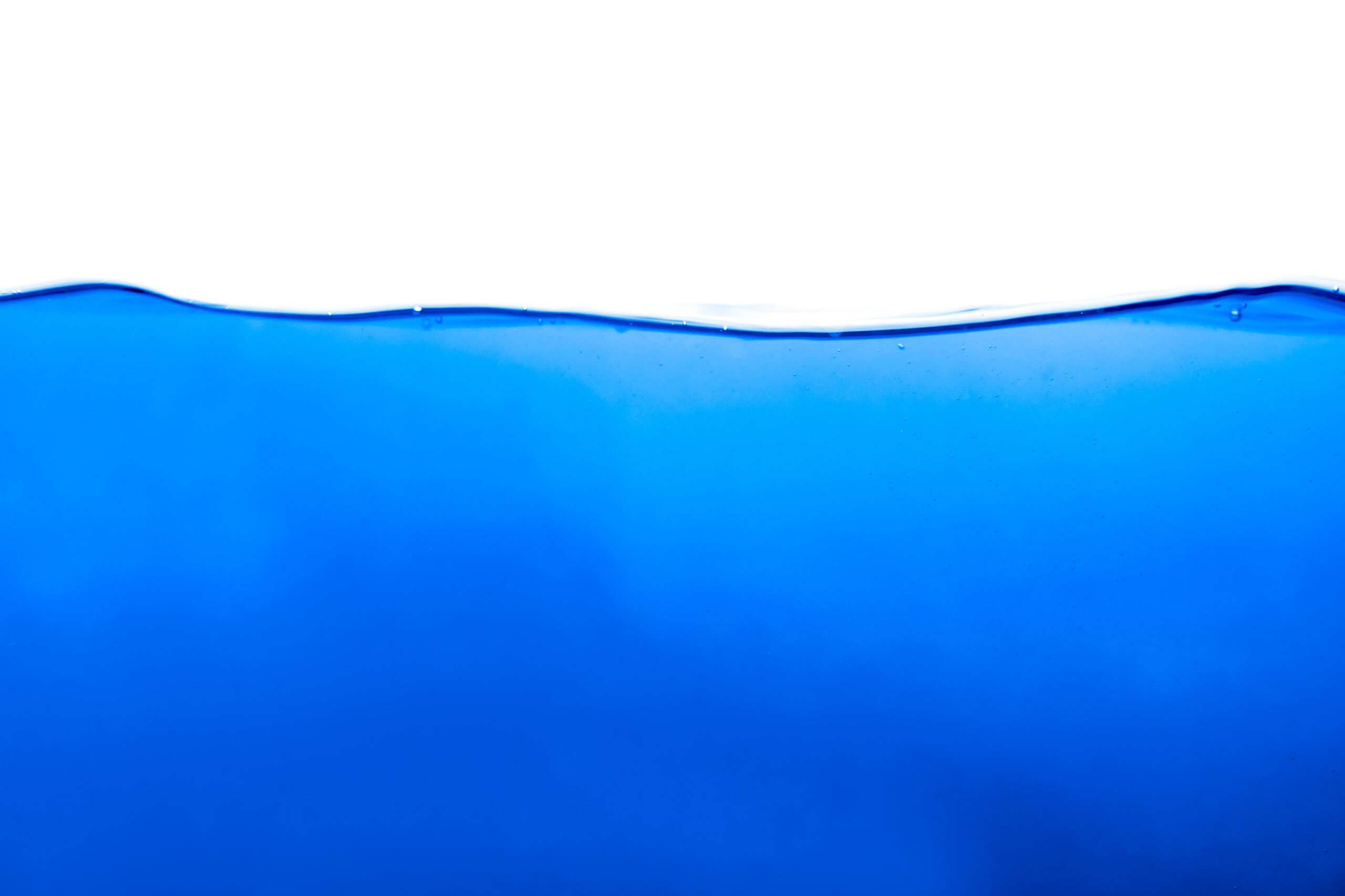 Su sıçraması, su dalgası alt kısım mavi su sıçraması